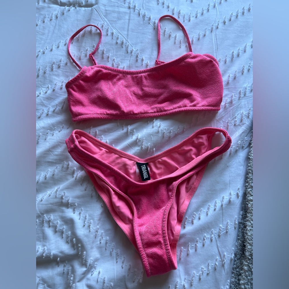 Pink Triangl Bikini 💖